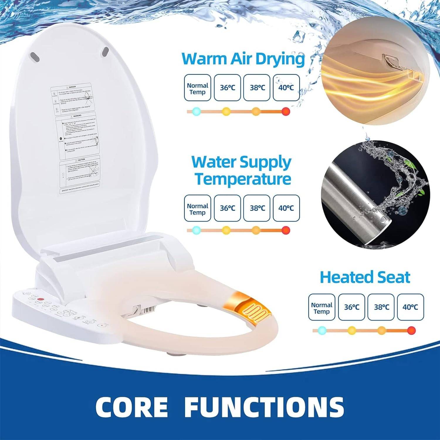 Electric Bidet Seat: image 6