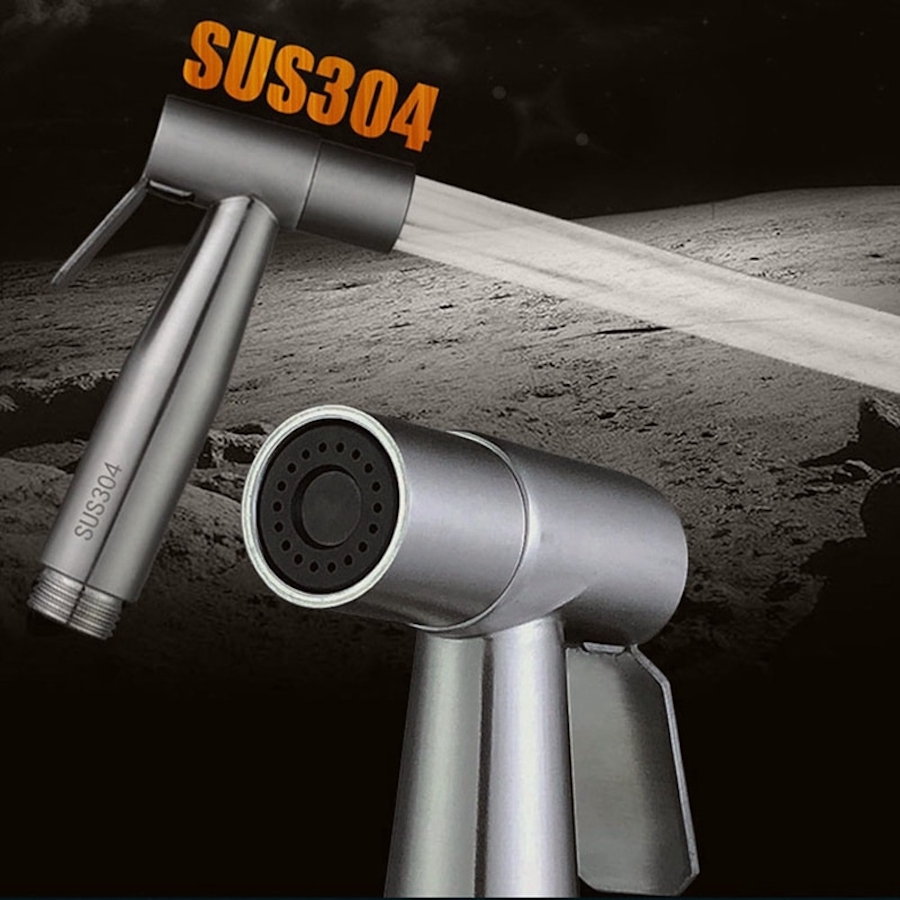 Stainless Steel Hand Held Bidet Sprayer Kit: image 7