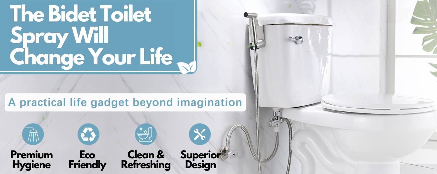 Stainless Steel Hand Held Bidet Sprayer Kit: image 15