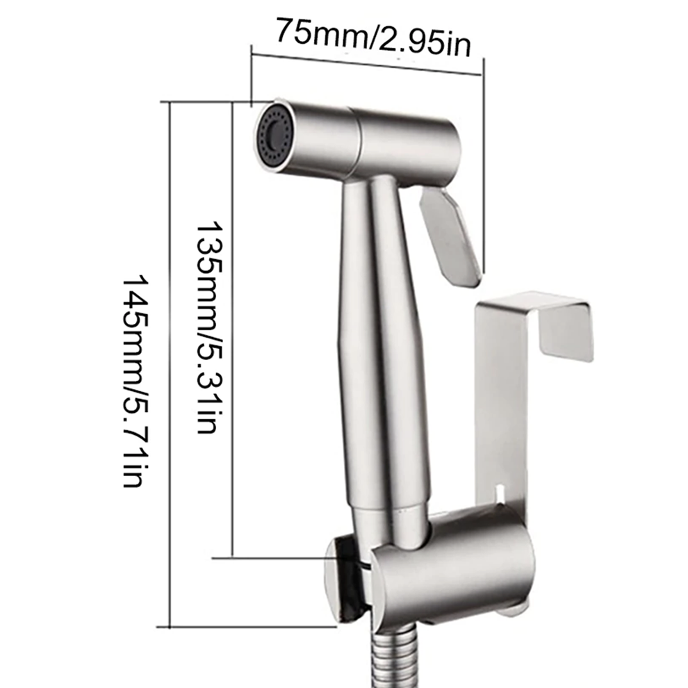 Stainless Steel Hand Held Bidet Sprayer Kit: image 19