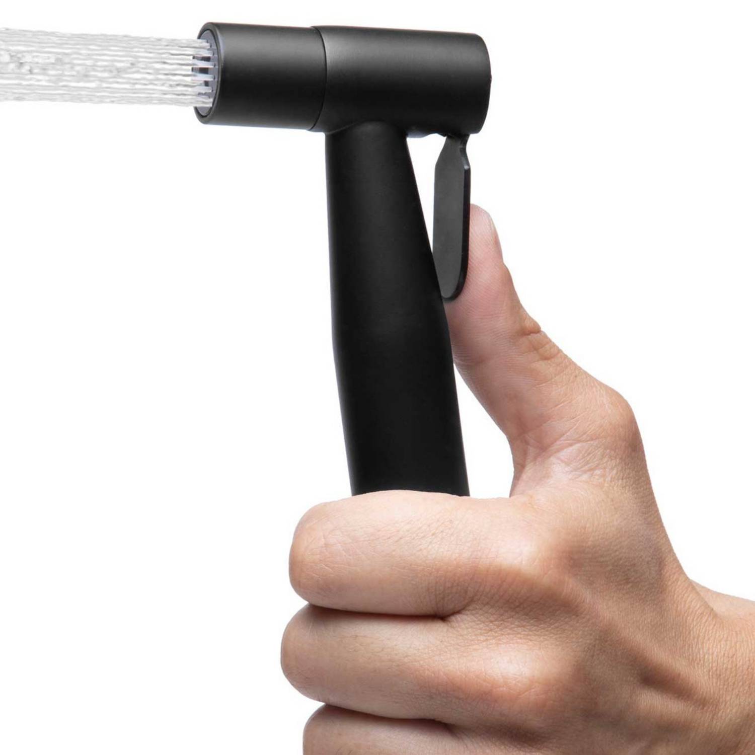 Black Hand Held Bidet Sprayer Kit: image 2